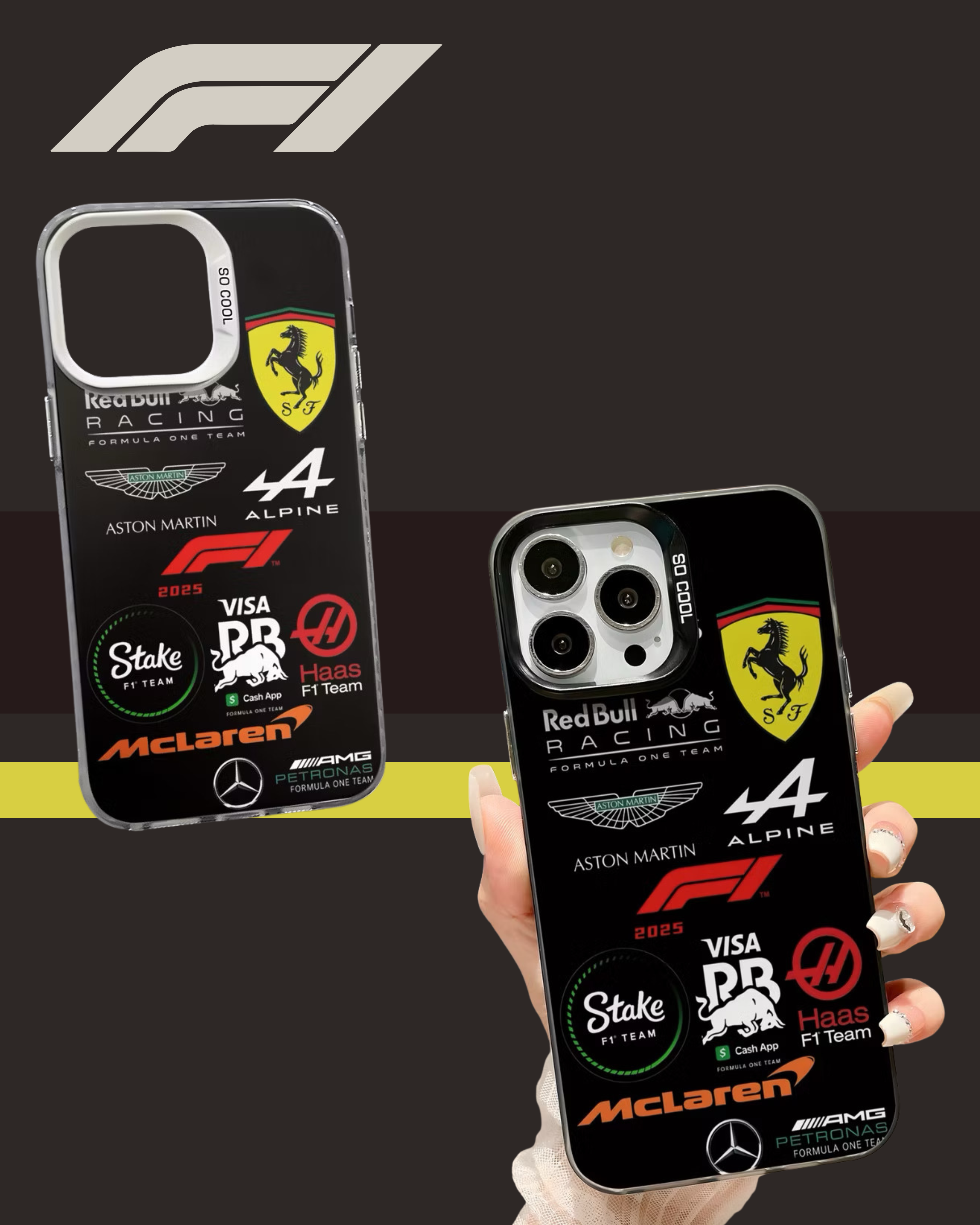 🏁 F1-Inspired iPhone Case (Pre-Order)