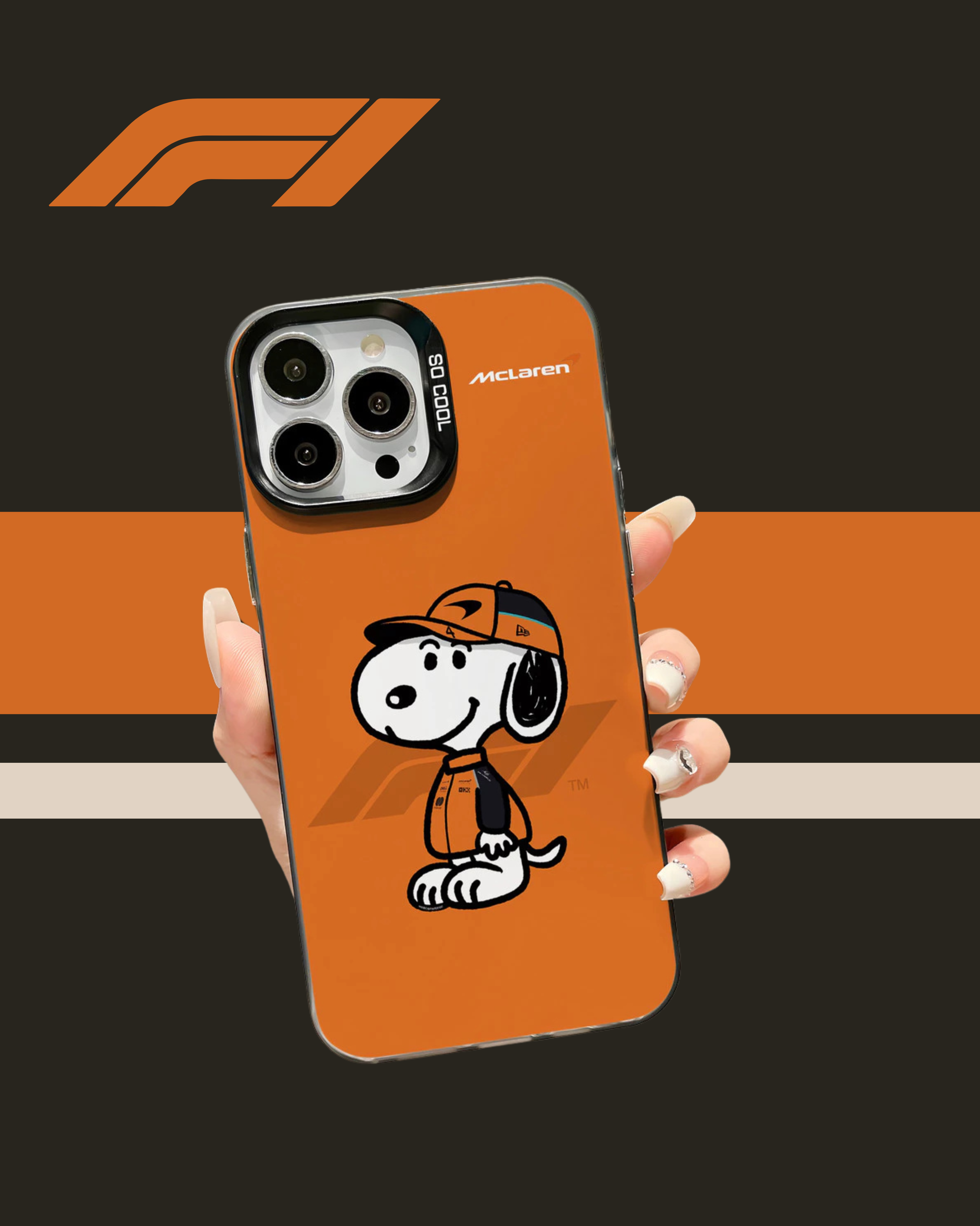 📱🏁 F1-Inspired iPhone Case – Designed by Turn One Apparel PH (Pre-Order)