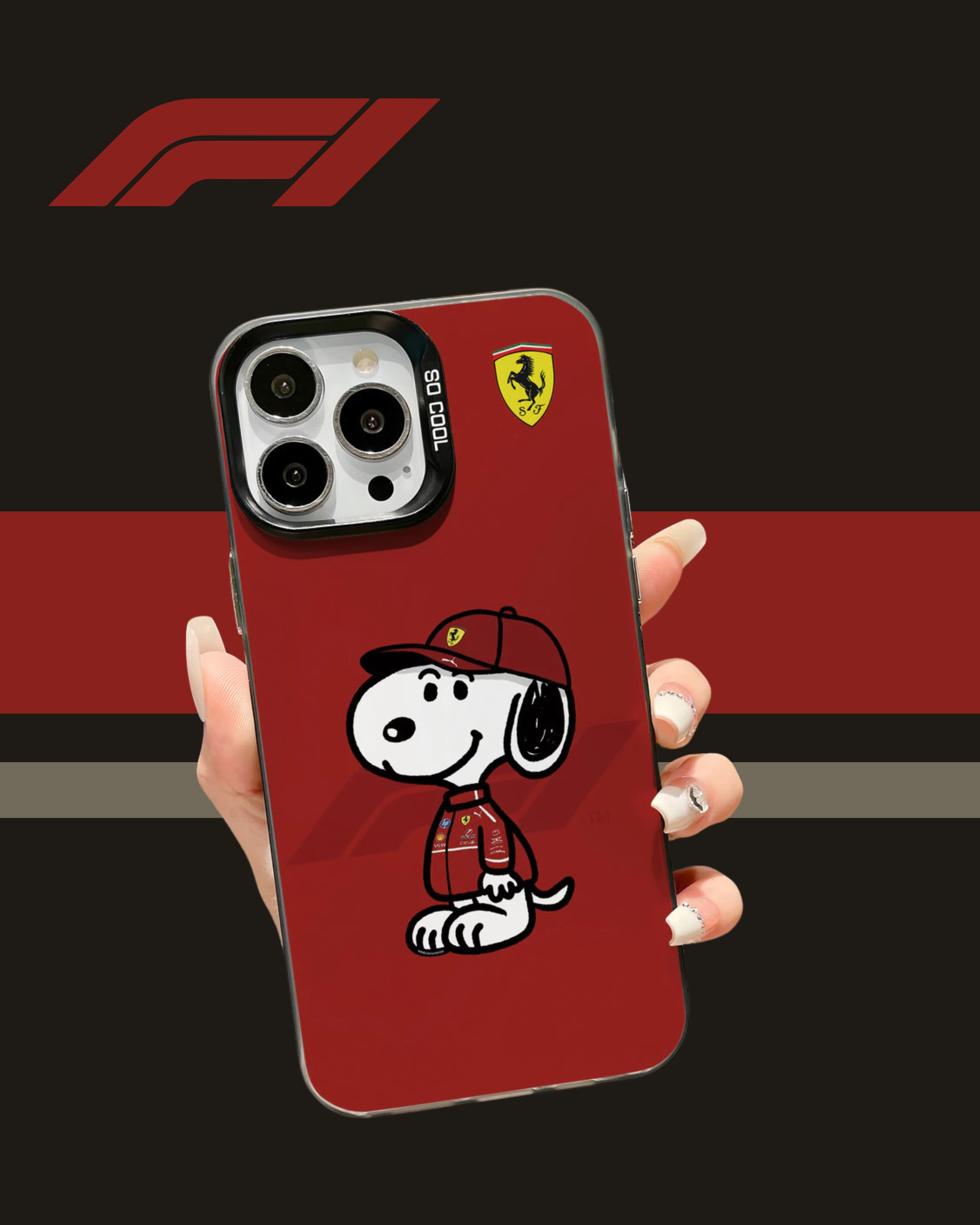 📱🏁 F1-Inspired iPhone Case – Designed by Turn One Apparel PH (Pre-Order)