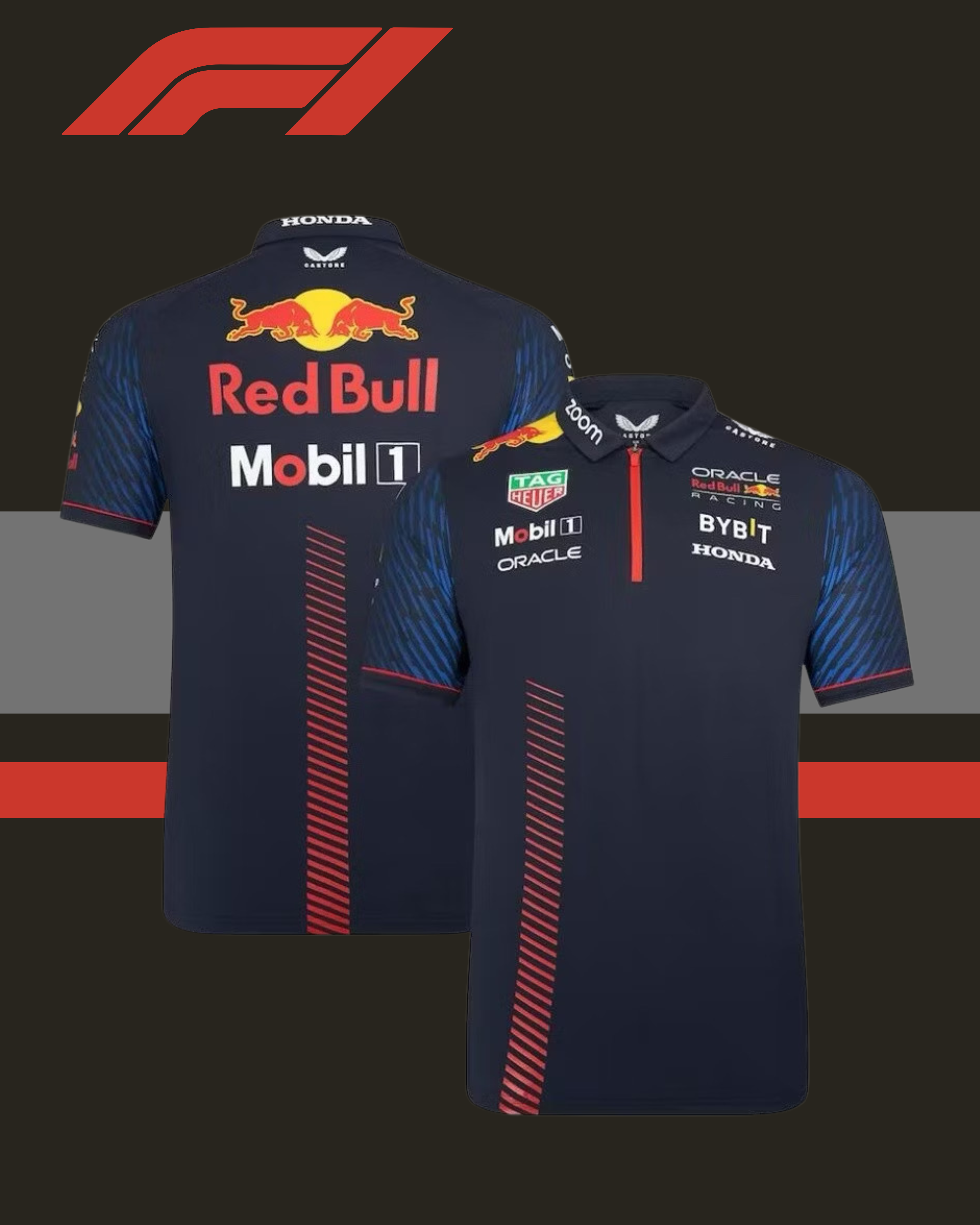 🔴🔵👕 Red Bull Racing 2023 Polo Shirt (Pre-Order)