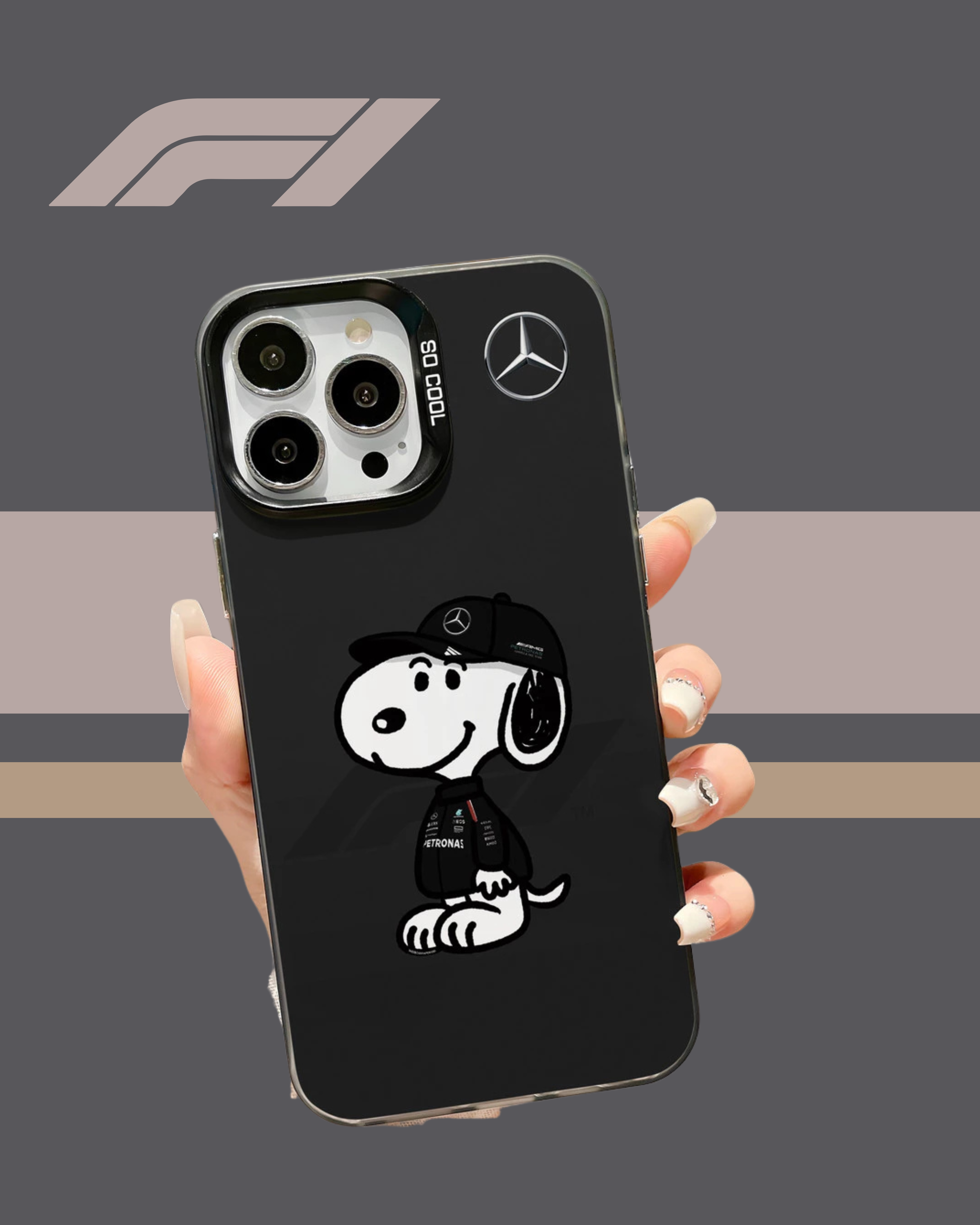 📱🏁 F1-Inspired iPhone Case – Designed by Turn One Apparel PH (Pre-Order)