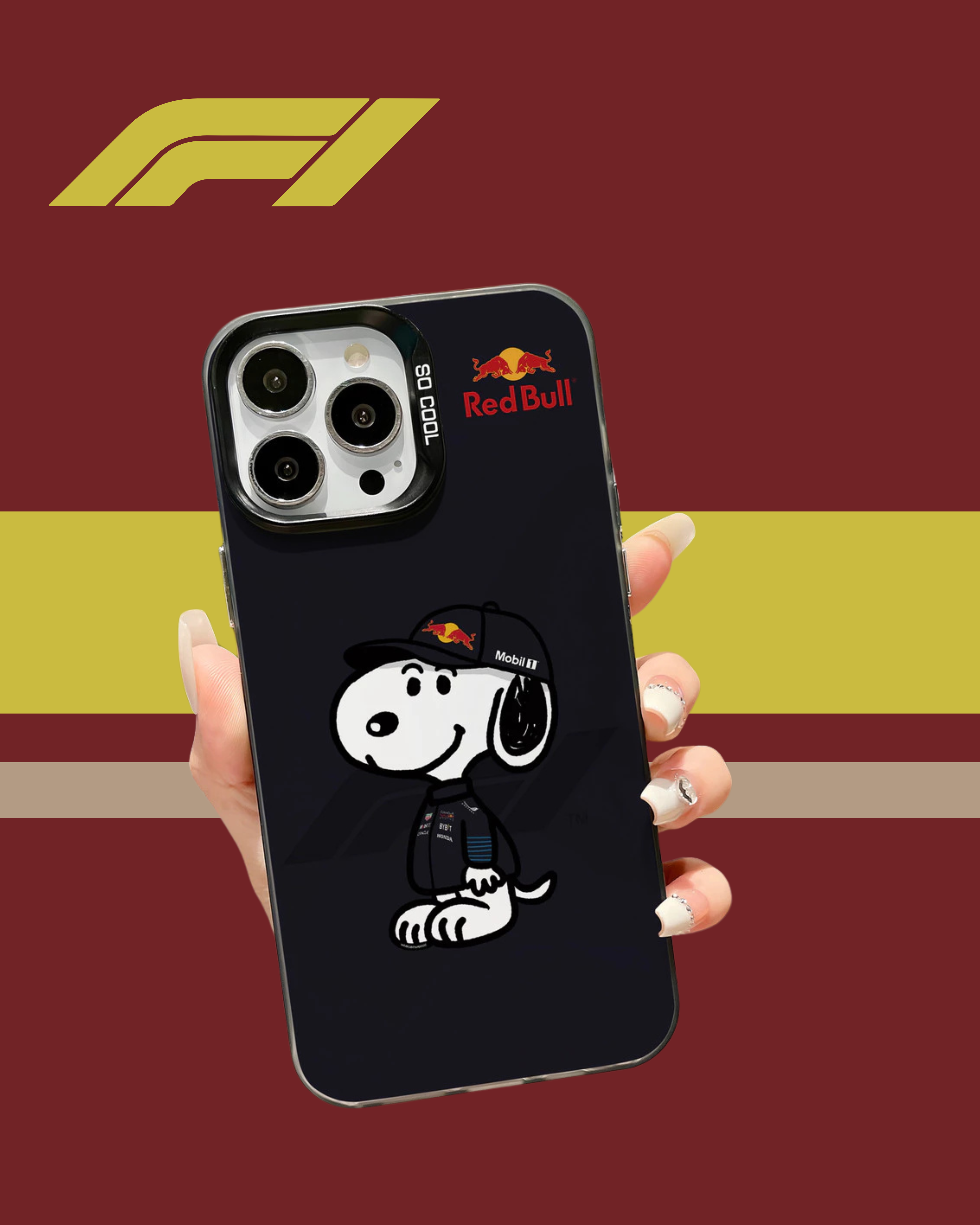 📱🏁 F1-Inspired iPhone Case – Designed by Turn One Apparel PH (Pre-Order)