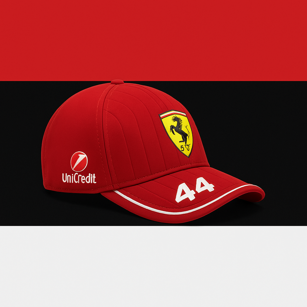 ❤️ 2025 Scuderia Ferrari F1 Team – Lewis Hamilton Driver T-Shirt (Pre-Order)