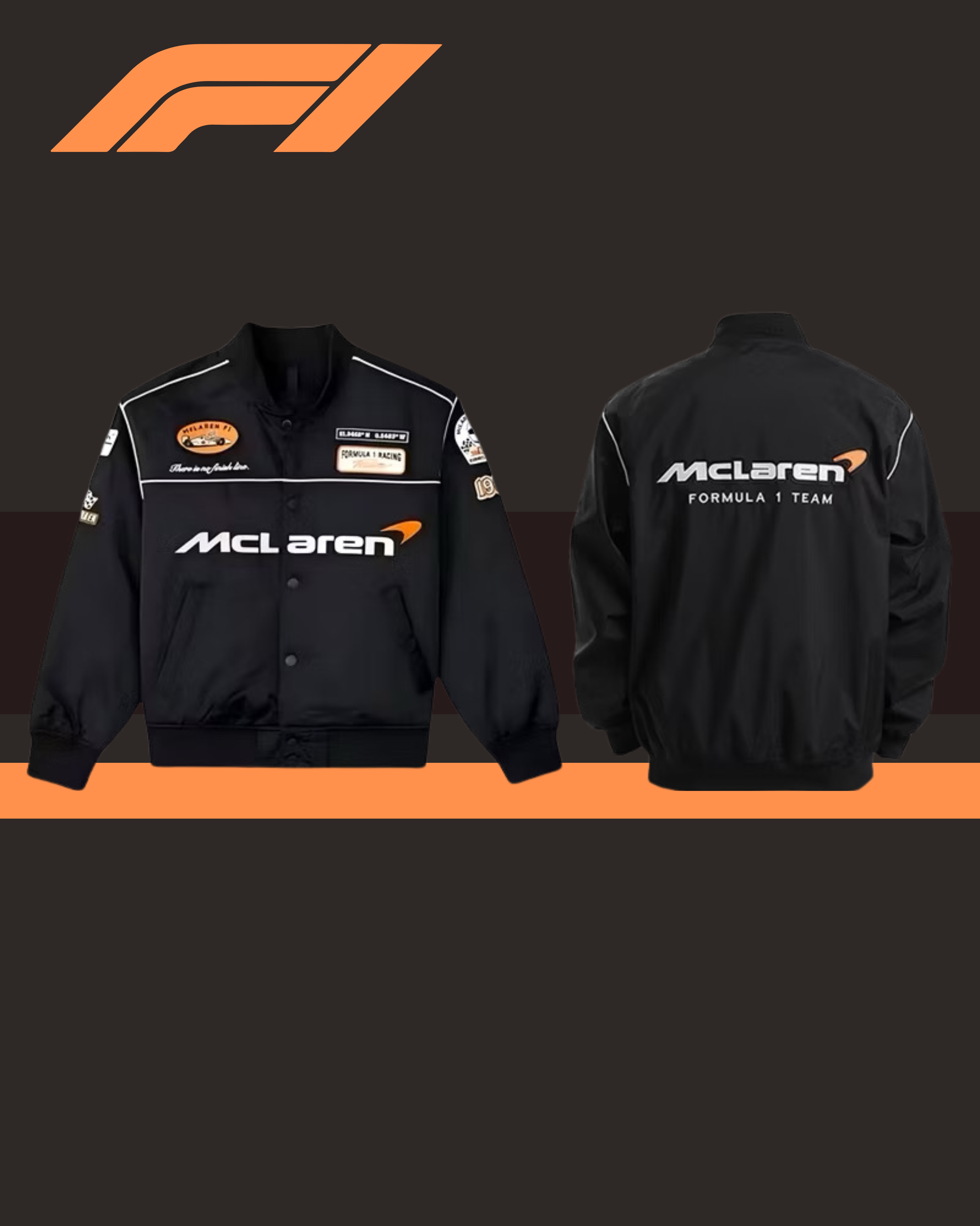 🧡🏎️ McLaren F1 Team Jacket (Pre-Order)